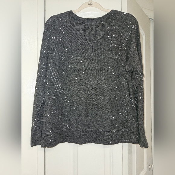 BIRD & VINE S WOMENS BLACK LONG SLEEVE SWEATSHIRT. EUC. PICS 📸 - Picture 8 of 13